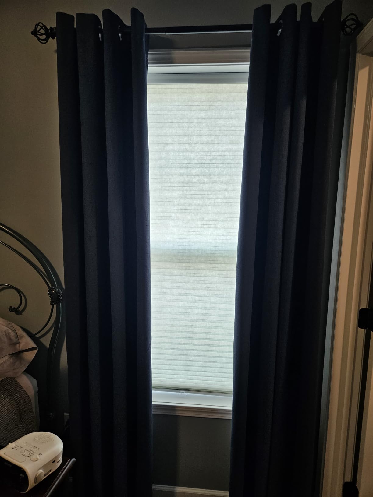 H.VERSAILTEX 100% Blackout Linen Curtains 84