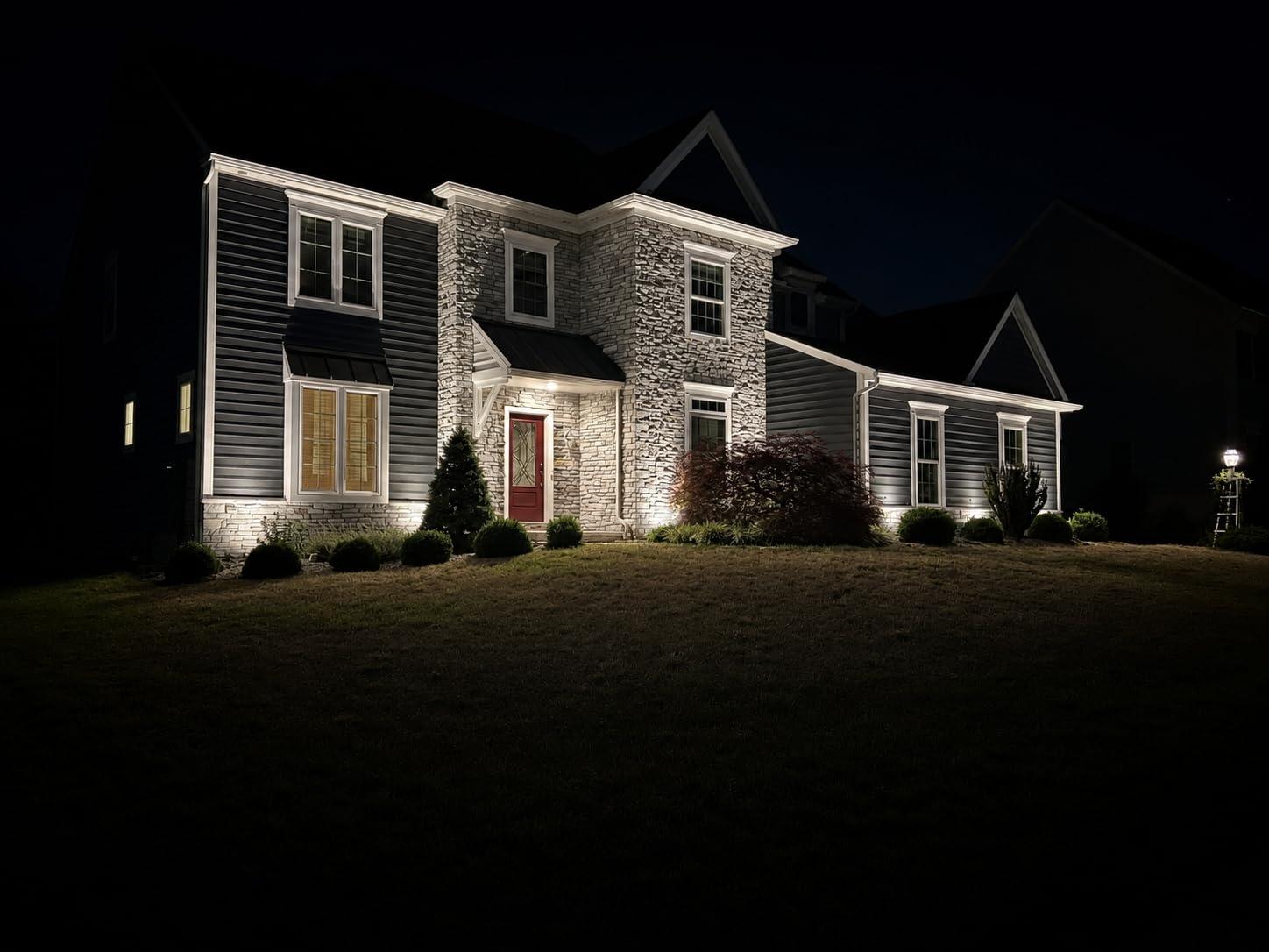 VOLT 12V LED Landscape Lighting Kit (8 Spotlights, 4 Path Lights), Bronze | Solid Brass, 150W Low Voltage Transformer, Ideal for House Yard Outdoor Pathway Walkway Garden Driveway or Patio customer photo 2