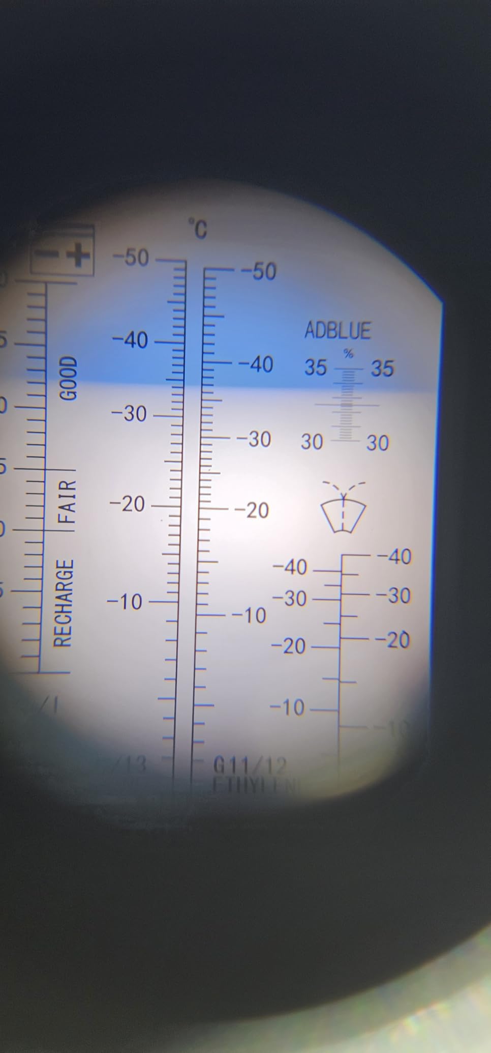 4-in-1 DEF Antifreeze Coolant Refractometer for Automobile Antifreeze System, Diesel Exhaust Fluid, Battery Acid and Windshield Washer Fluid customer photo 1