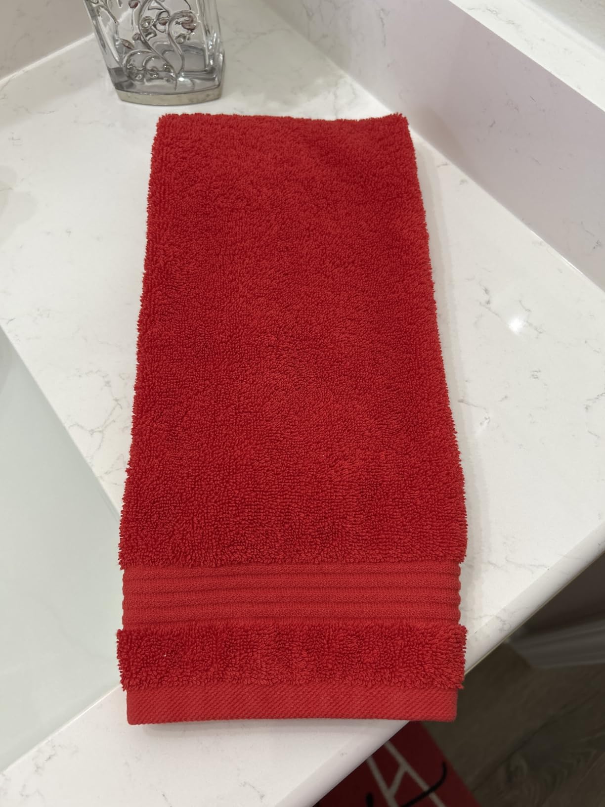 Cotton Paradise 100% Cotton Turkish Towel, Soft Absorbent Quick Dry, 40x80 Oversized Bath Sheet Towel, Dark Gray customer photo 1