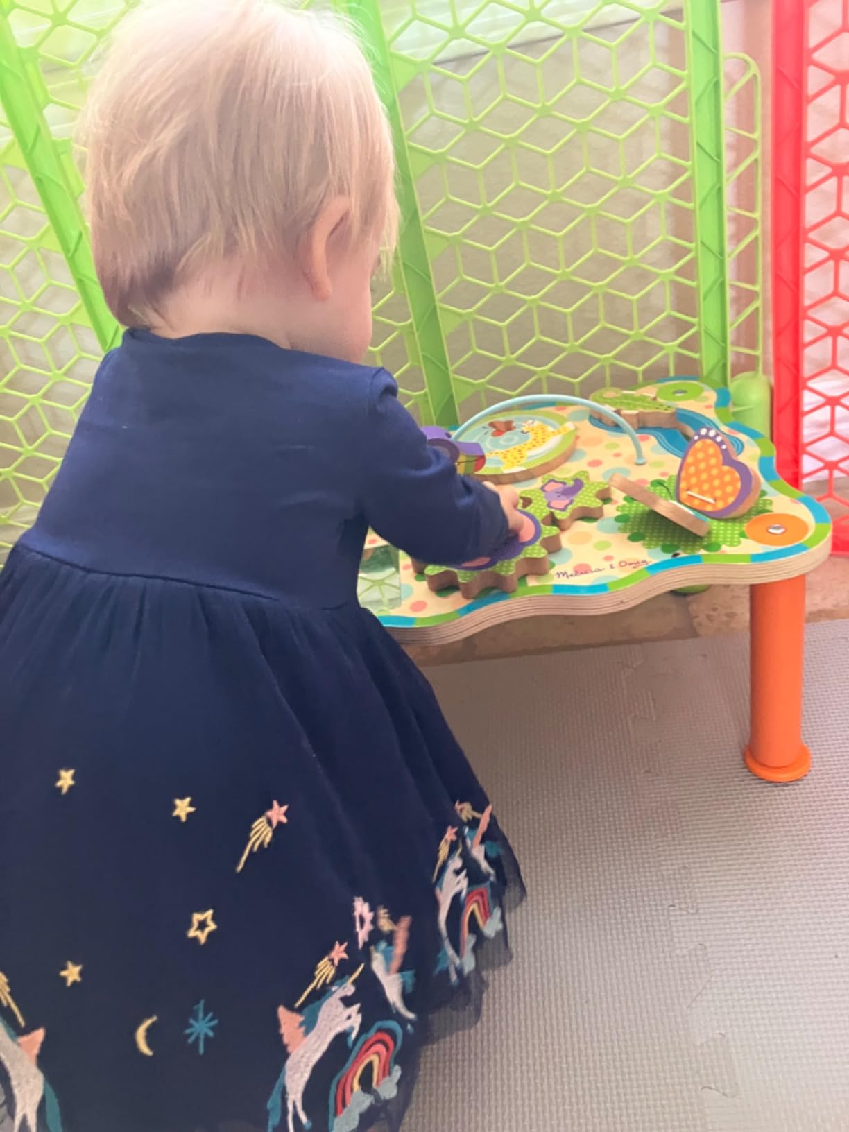 Melissa & Doug First Play Children's Jungle Wooden Activity Table for Toddlers customer photo 2