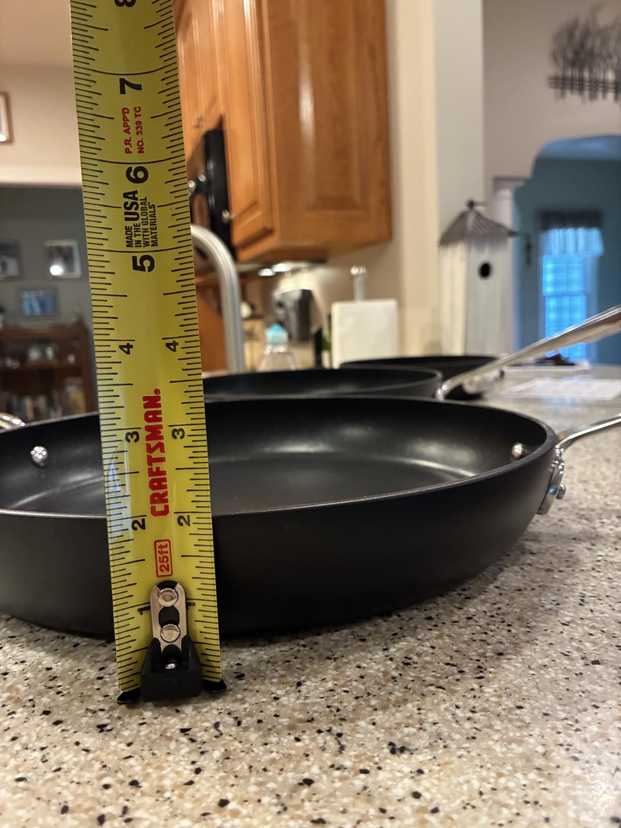 All-Clad HA1 Hard Anodized Nonstick (8-Piece) Pots and Pans Set Non Stick Cookware Sets, Oven Broiler Safe 500F, Black customer photo 2