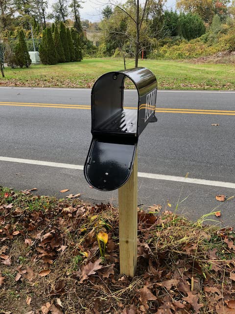 Gibraltar Mailboxes OM160BEC Outback Double Door, Large Capacity Mailbox, Black customer photo 1