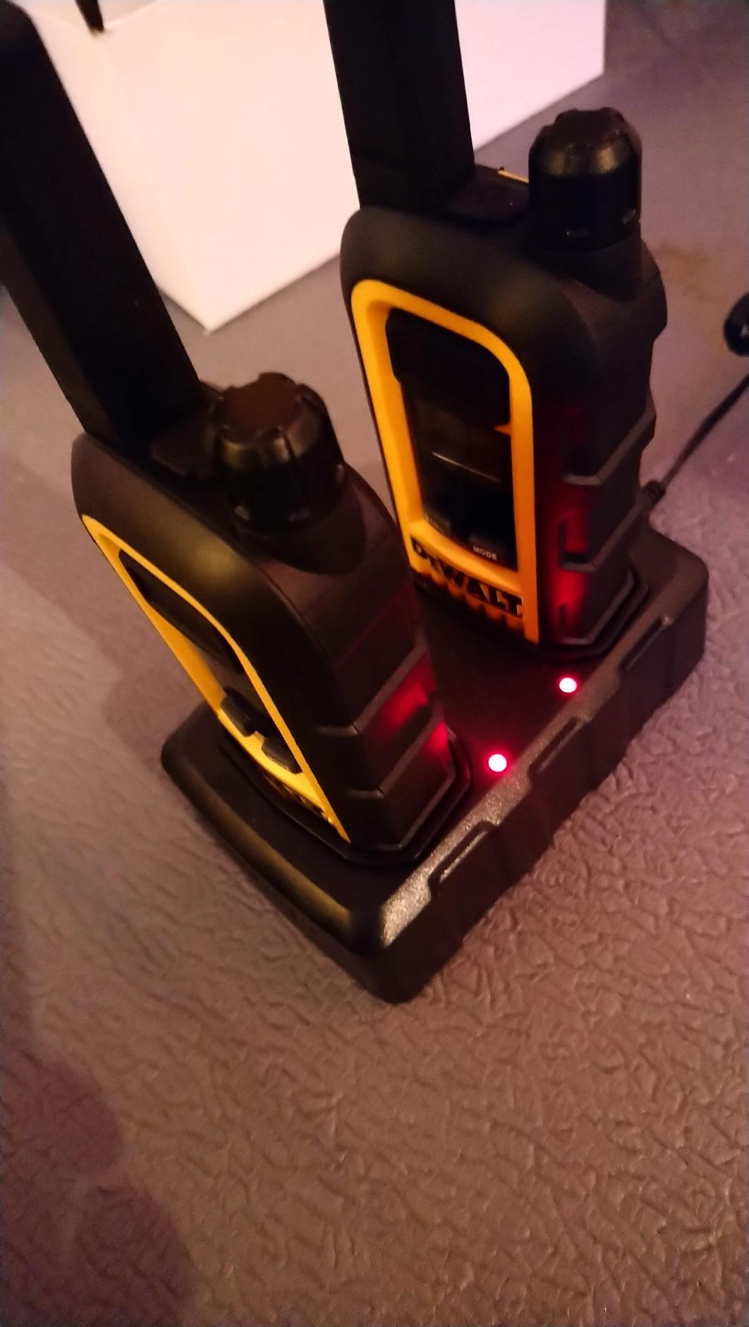 DEWALT DXFRS300 FRS Walkie Talkies, Long Range 2 Way Radio, 1W, IP67 Waterproof, Rechargeable, 2 Pack, DXFRS300 customer photo 2
