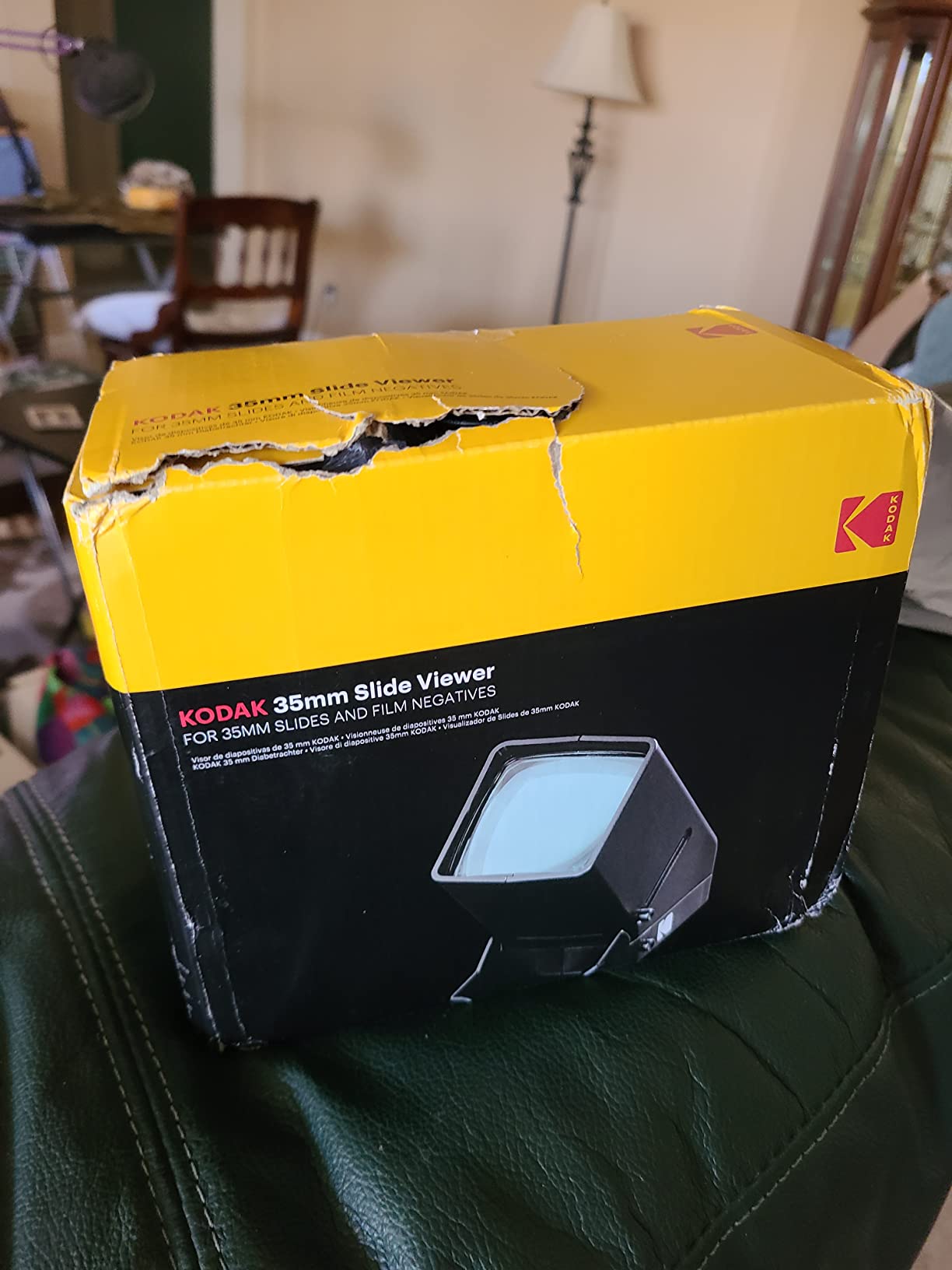 Kodak 35mm Slide & Film Viewer, LED Lighted, 3X Magnification, Handheld | Relive family memories & vacation photos instantly - no computer, software, or downloads needed; AC adapter sold separately. customer photo 1