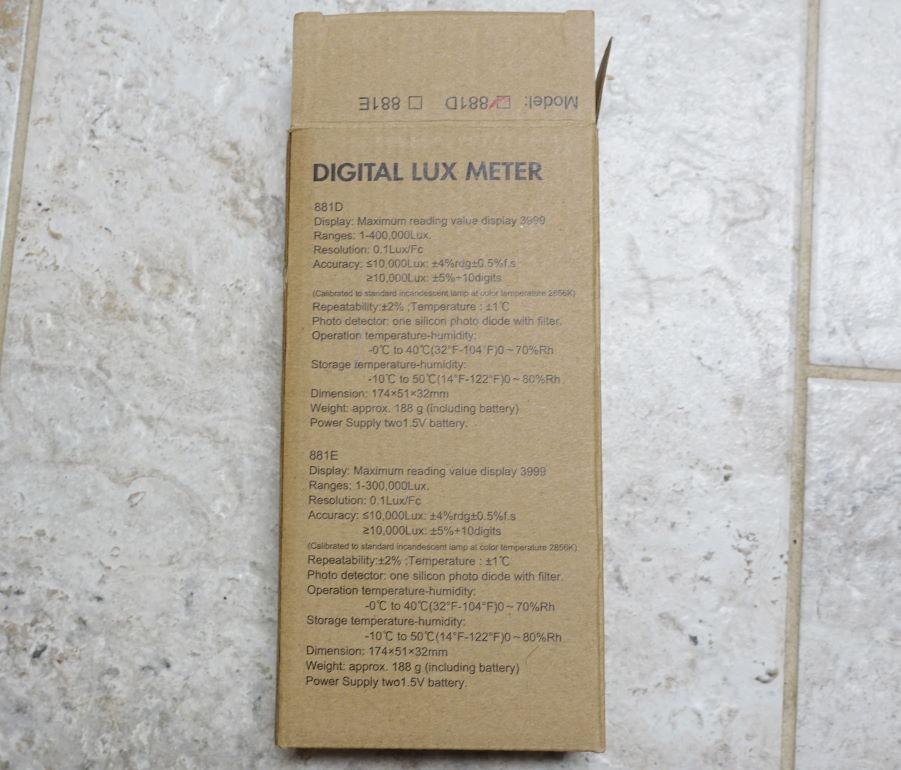 BTMETER BT-881D Digital Illuminance Light Meter with 270 Degree Rotated Sensor, 0.01-400,000 Lux Range for Photography Plants LED Lights customer photo 1