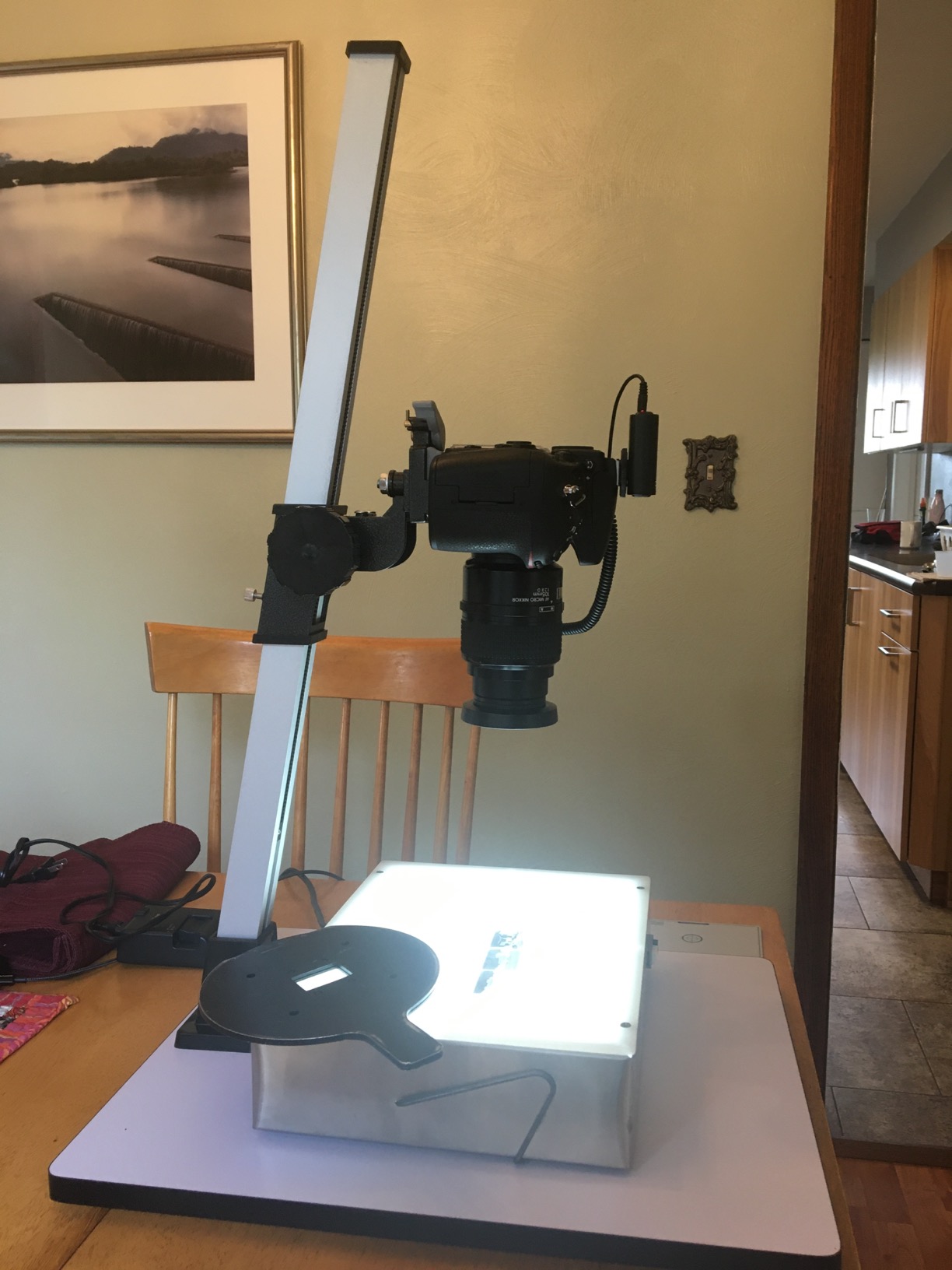 ALZO Copy Stand for Macro Tabletop Studio and Overhead Product Photography customer photo 2