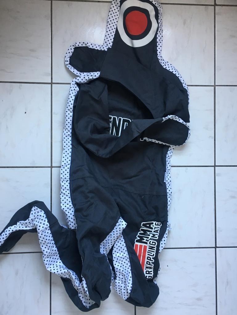 Grappling Dummy MMA Jiu Jitsu - Grappling Wrestling Dummy - Made from Durable Canvas Fabrics - MMA Dummy for Multiple Drills UNFILLED customer photo 2