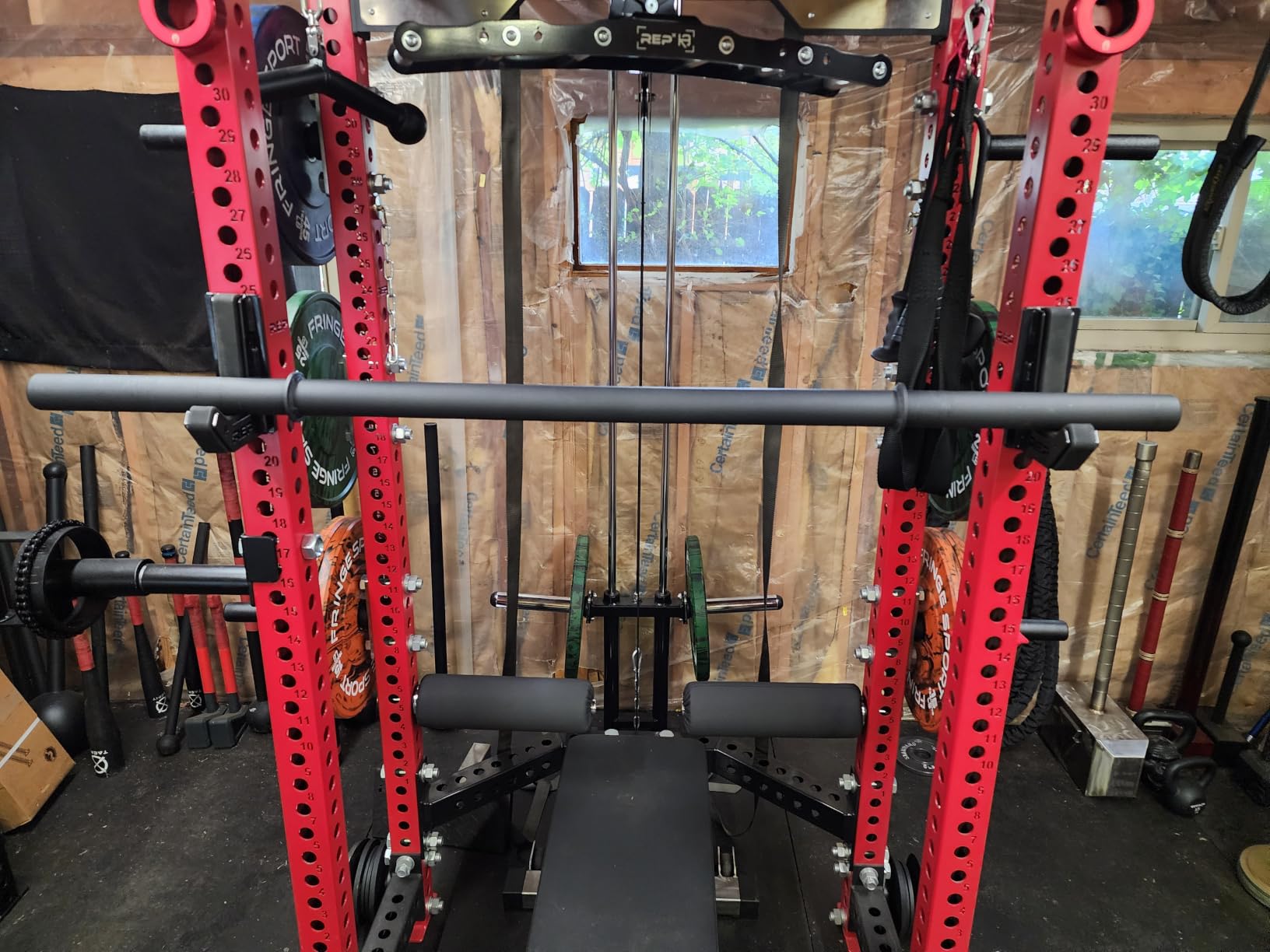 REP Fitness Axle Barbell | 5ft (17lb) & 7ft (22lb) Options | Thick 2