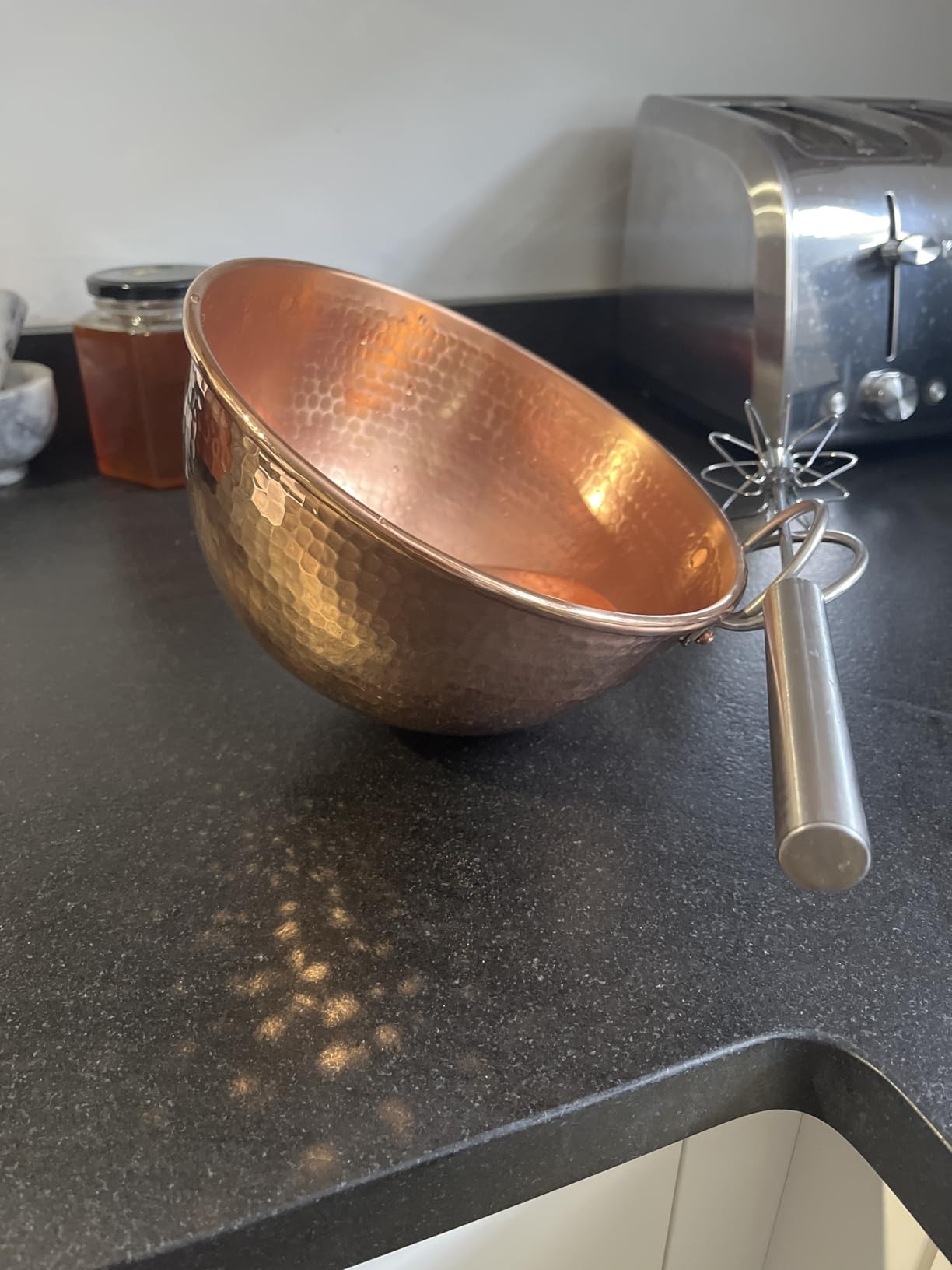 Mixing Bowls with Handles | Hand Hammered | 3 Piece Set customer photo 2