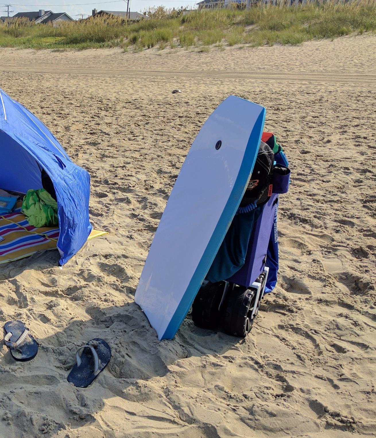 BPS 'Wave Weapon' Body Board for All Wave Conditions - Lightweight EPS Core, HDPE Slick Bottom, Wrist Leash and Plug customer photo 1