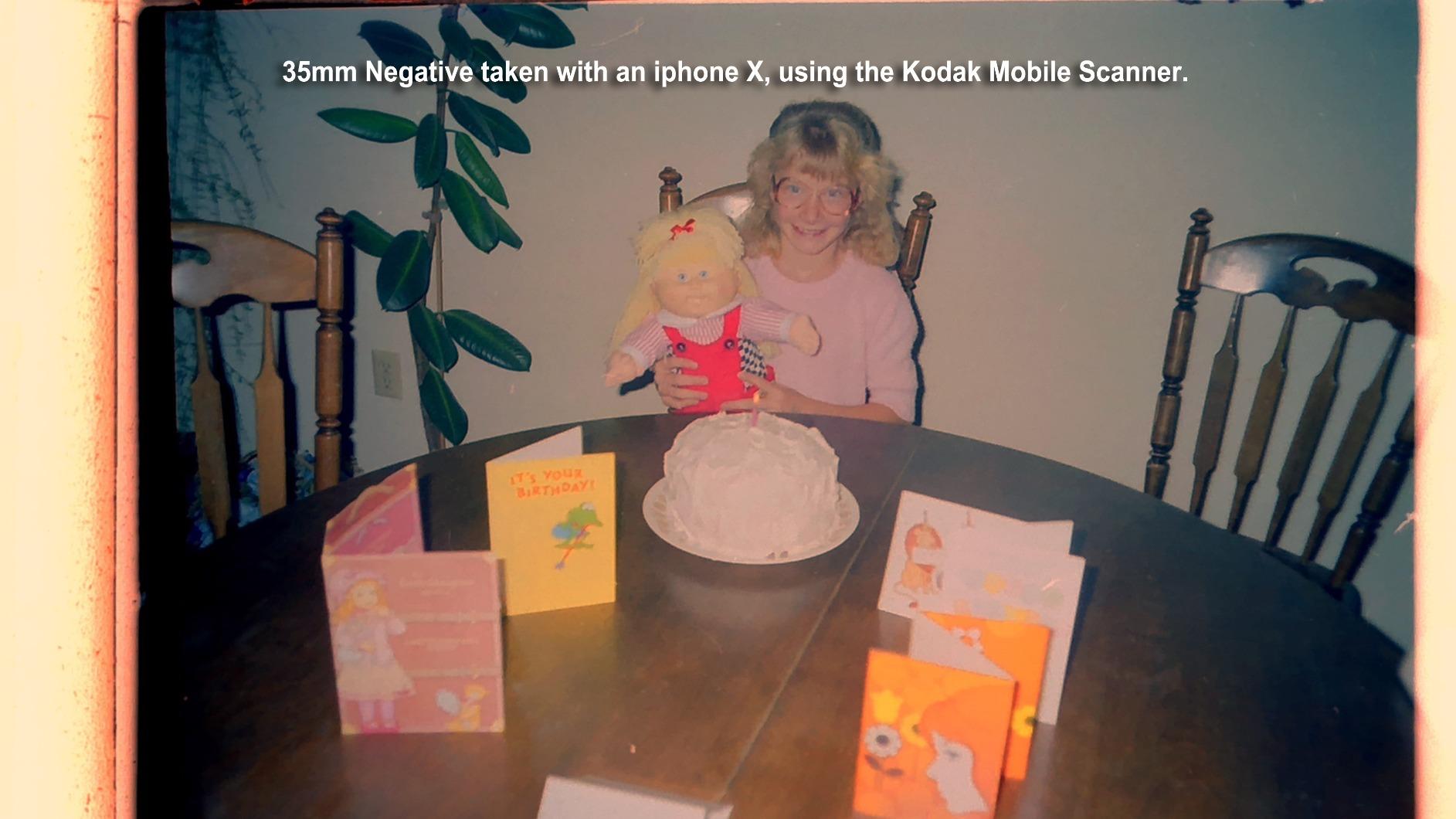 KODAK Mobile Film Scanner, 35mm Negative Scanner & Slide Viewer, App-Based | Scan and view old 35mm color and B&W negatives and slides; LED backlit; Android compatible; verify iPhone compatibility first customer photo 2