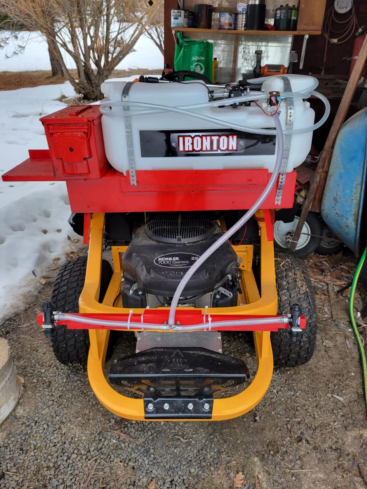 Ironton 12-Volt ATV Spot Sprayer, 5-Gal. Capacity, 1 GPM Flow Rate customer photo 2