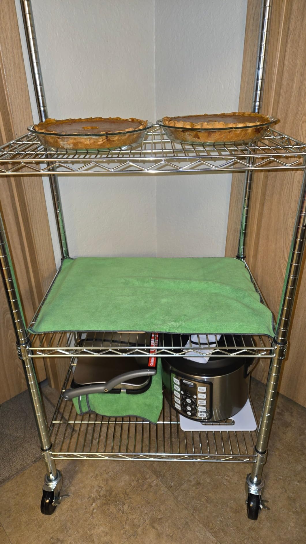 UltraDurable 5-Tier NSF Steel Wire Shelving, 24