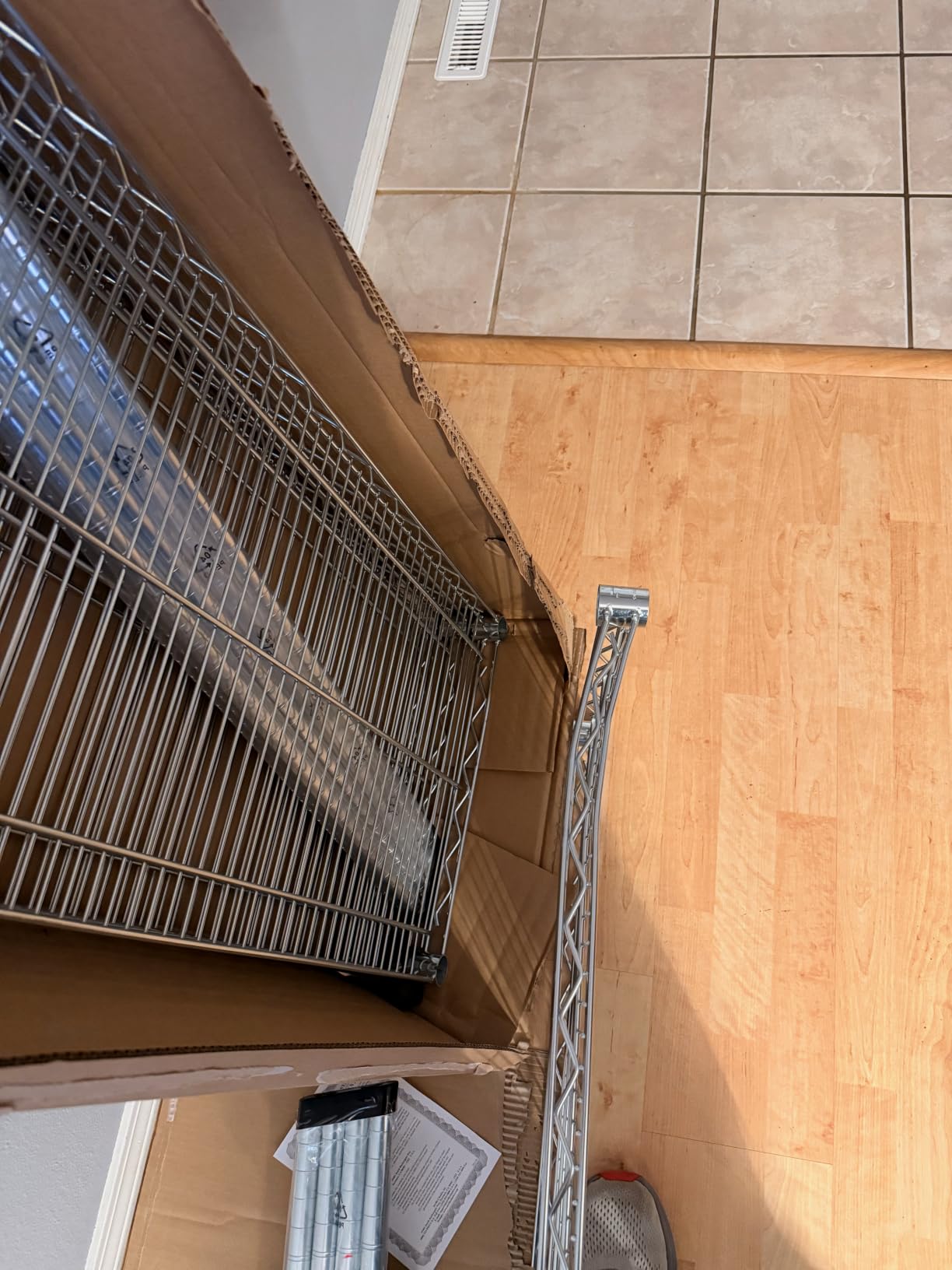 UltraDurable 5-Tier NSF Steel Wire Shelving, 24