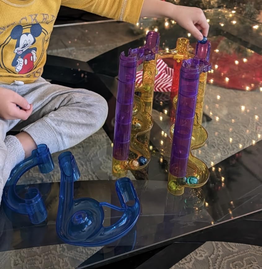 National Geographic Glow-in-the-Dark Marble Run for Kids Ages 8-12 customer photo 2