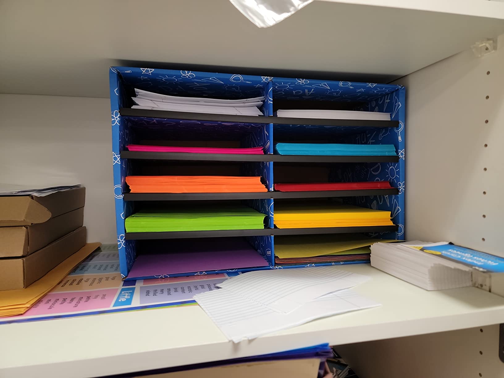 Bankers Box 30-Compartment Mail Sorter | Turn paper piles into organized workflows with durable compartments that keep mail, forms, and projects easy to find. customer photo 2