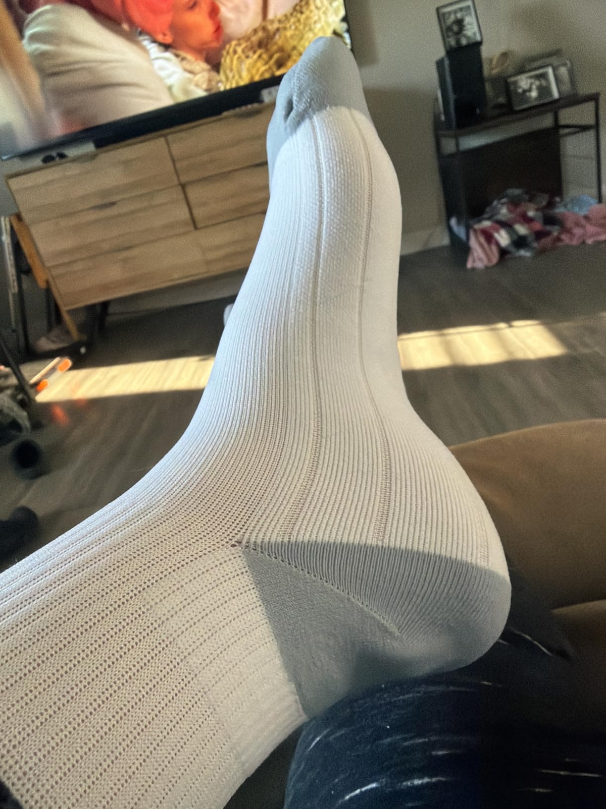 FITRELL 3 Pairs Compression Socks for Women and Men 20-30mmHg-Circulation Support Socks customer photo 2