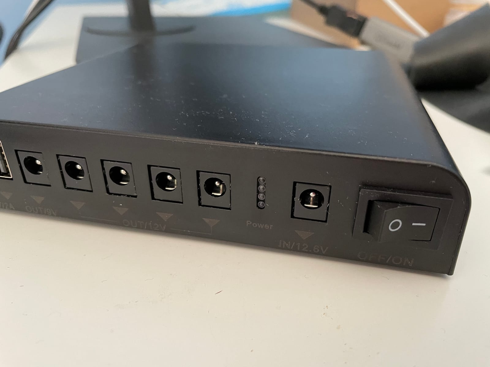 TalentCell Mini UPS Uninterrupted Power Supply 27000mAh 97.2Wh Lithium ion Backup Battery Pack with DC 12V/9V and 18W USB-A/USB-C PD Output for Router/Modem/LED Light, CCTV Camera, Smartphone and more customer photo 1