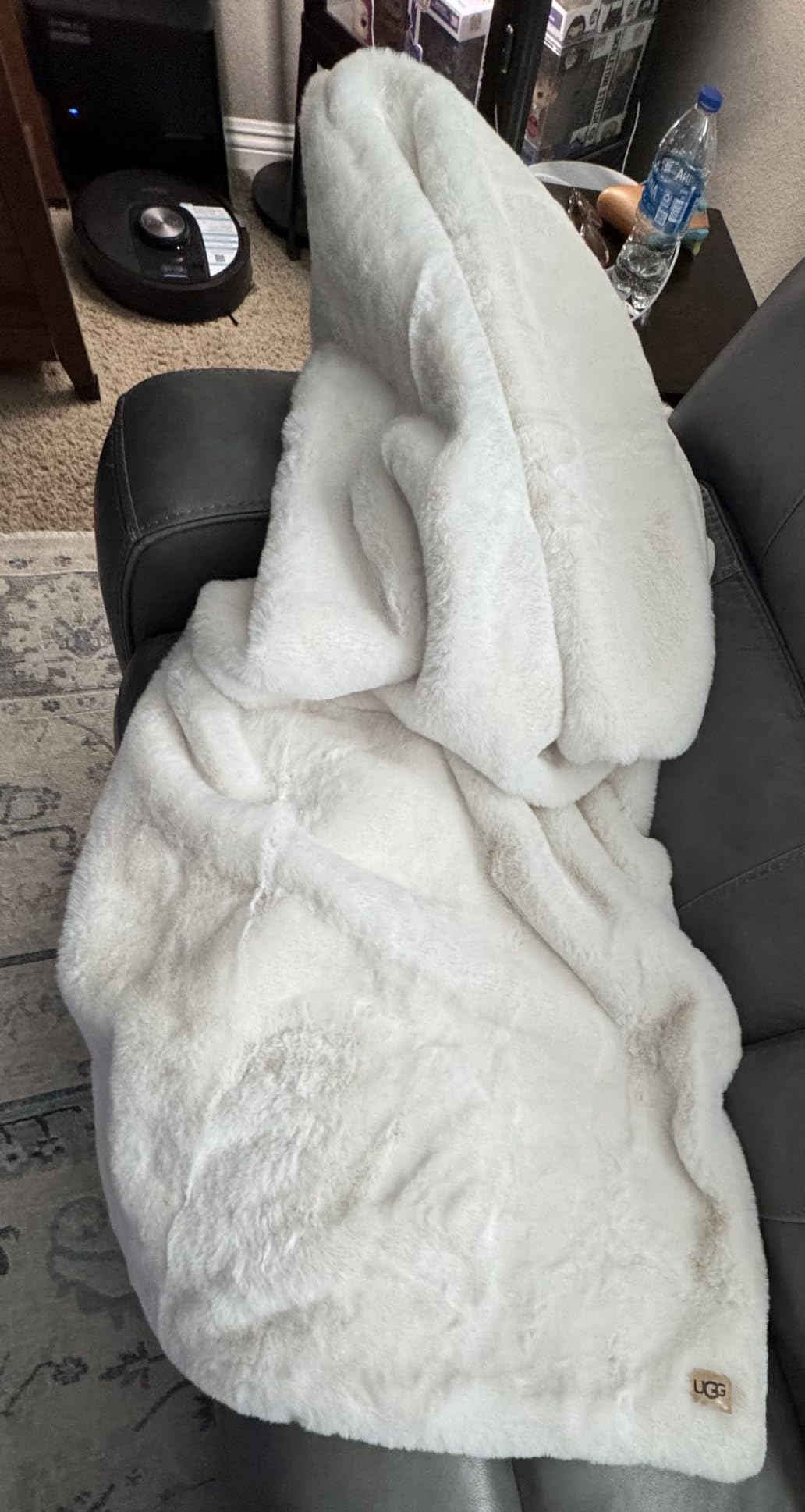 UGG Euphoria Throw Blanket, Plush Faux Fur Blanket, 50