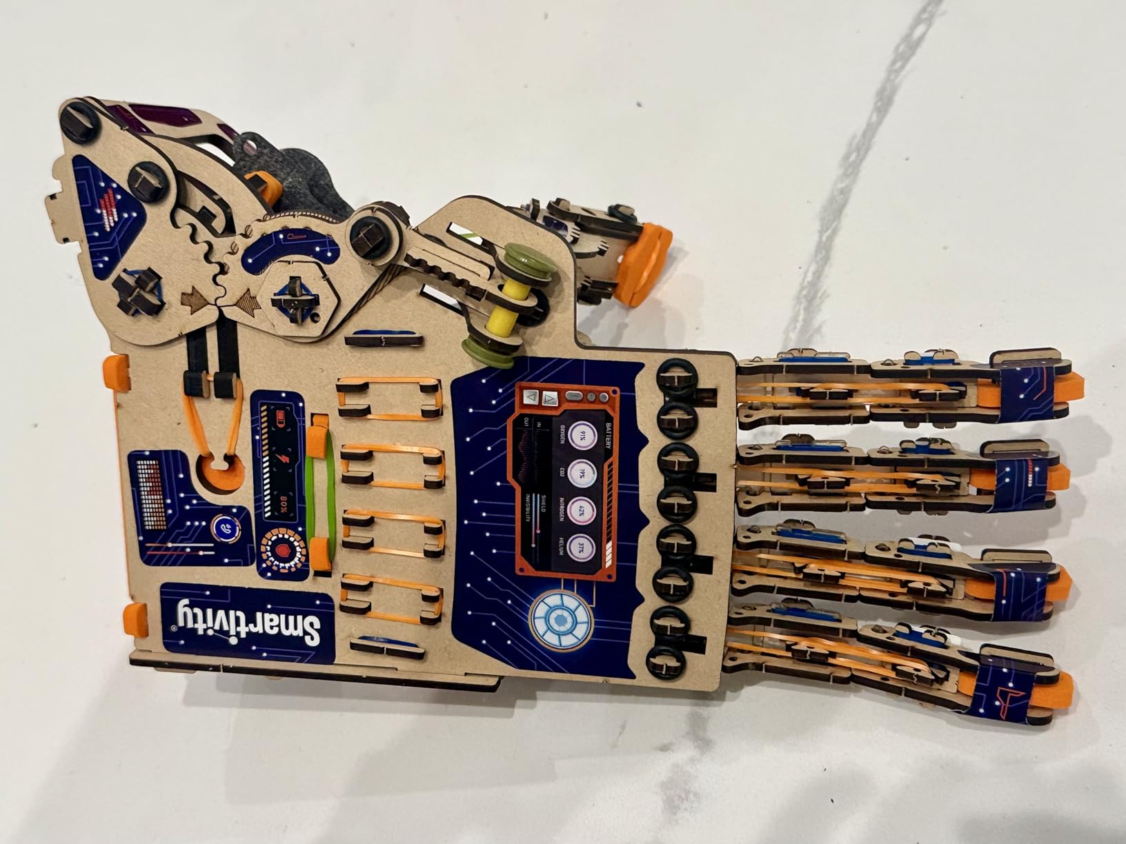 Smartivity Robotic Mechanical Hand STEM Toy for Kids 8-14 | Parents' Choice Award Winner | Superhero STEM Toy | Birthday Gift for Boys & Girls Ages 8,9,10,11,12,13,14 customer photo 2