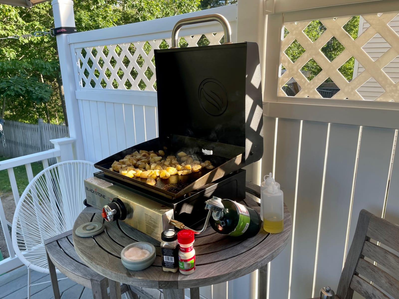 Blackstone® 1814 Propane Gas Griddle, 17 Inch, Black customer photo 2