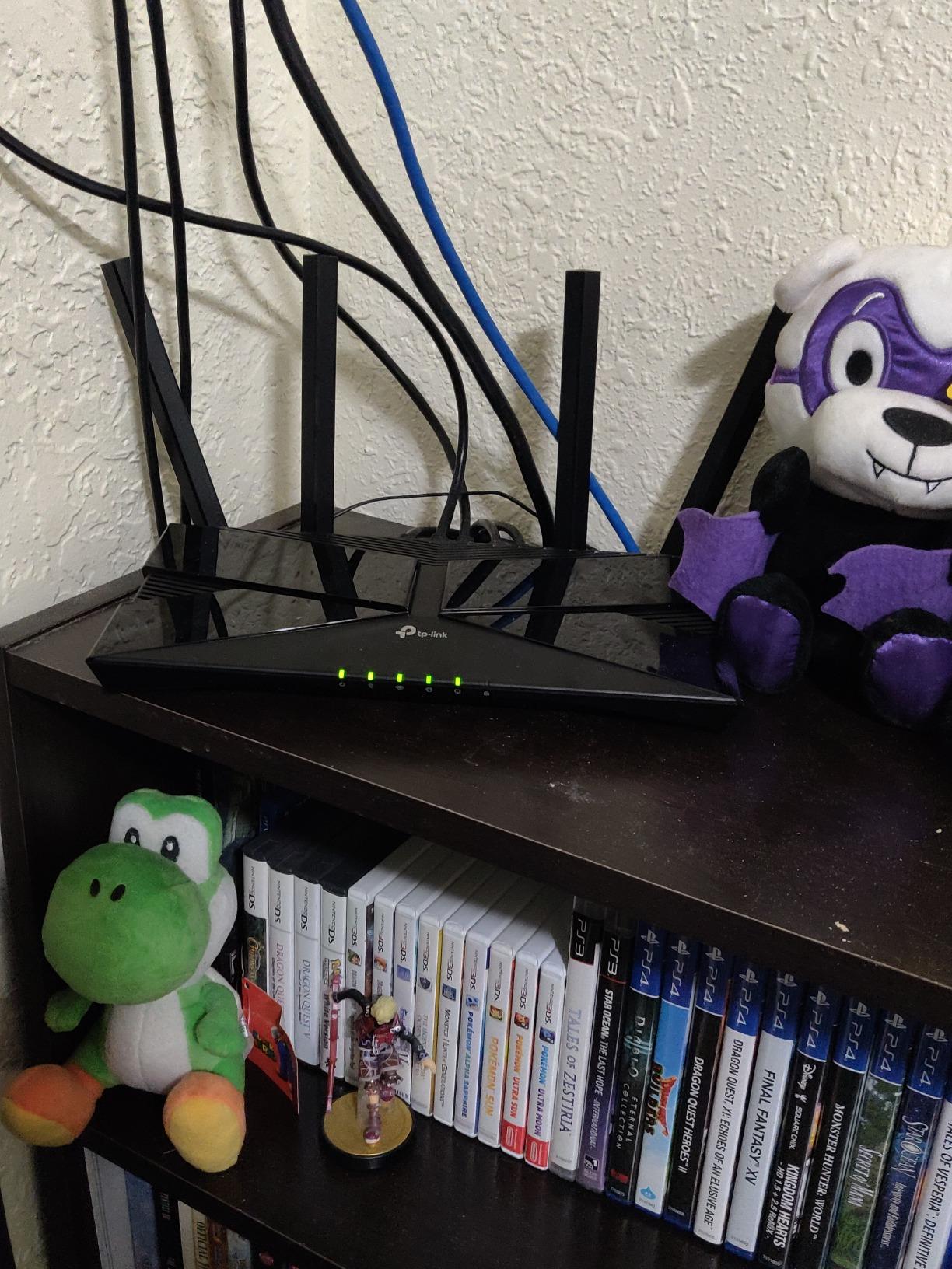 TP-Link Smart WiFi 6 Dual Band Router 4 Gigabit LAN Ports customer photo 2