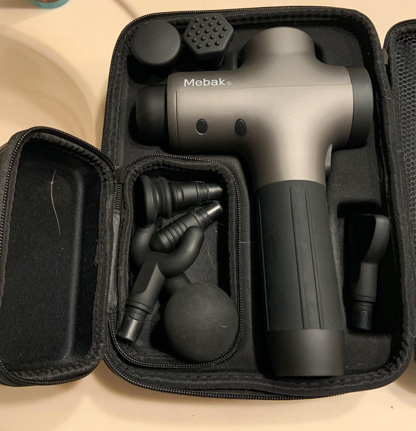 Mebak 3 Massage Gun Deep Tissue, Muscle Massager for Athletes Pain Relief customer photo 1