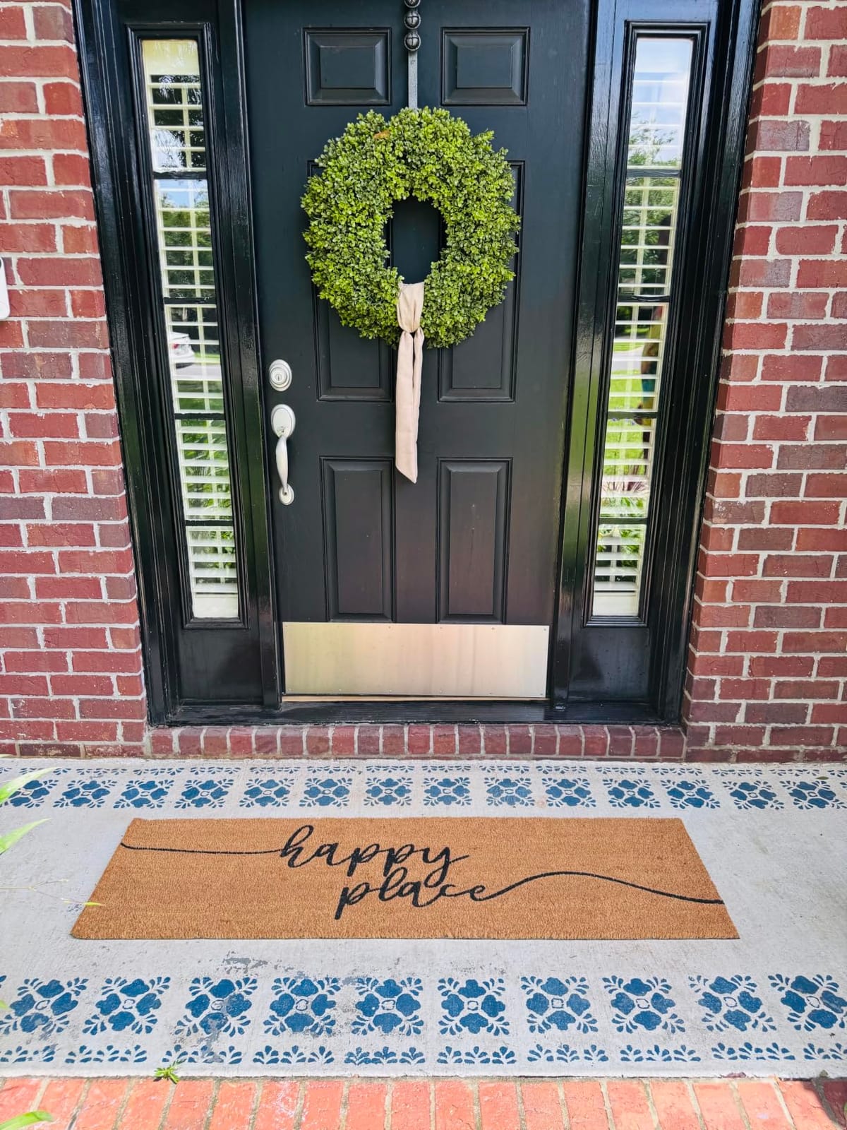Juvale Welcome Mat Natural Coir Doormat - 30 x 17 in, Natural, Modern - Front Door Mat Outside Entrance & Indoor Entryway customer photo 2