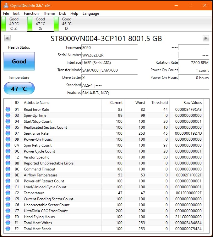 Seagate 8TB IronWolf Internal NAS Hard Drive | SATA 6 Gb/s (ST8000VNZ04) customer photo 2