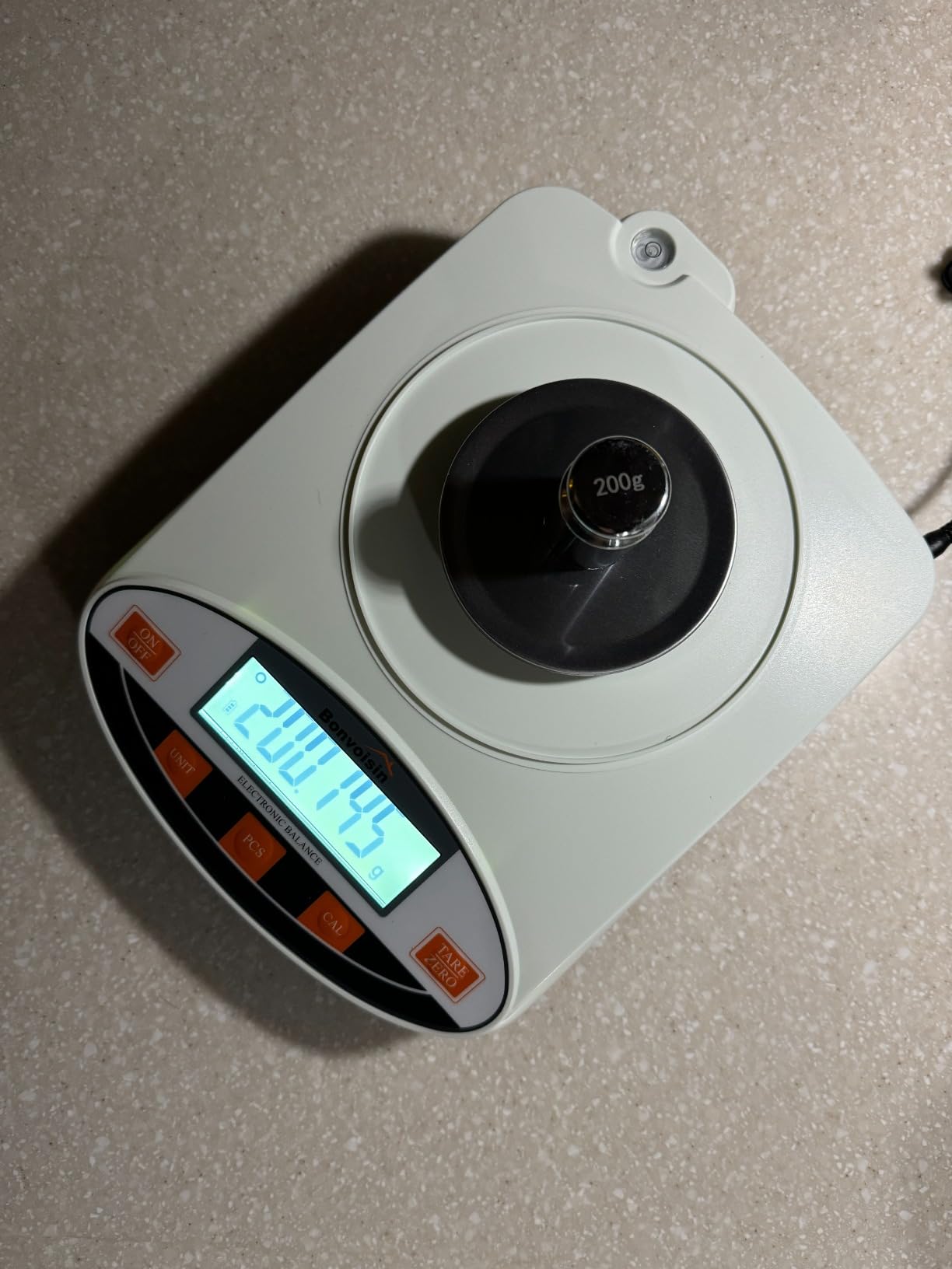 Bonvoisin Lab Scale 500g x 0.001g Digital Gram Scale Analytical Balance | Precision Scale with %, 13 Units, GN to 0.00, Tare, Counting, Linear Calibration, Windshield for Lab, Pharmacy, Jewelry customer photo 2