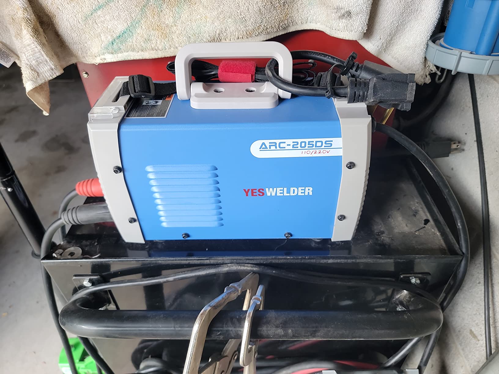 YESWELDER 205Amp Stick Welder Digital Inverter IGBT ARC Welding Machine customer photo 2