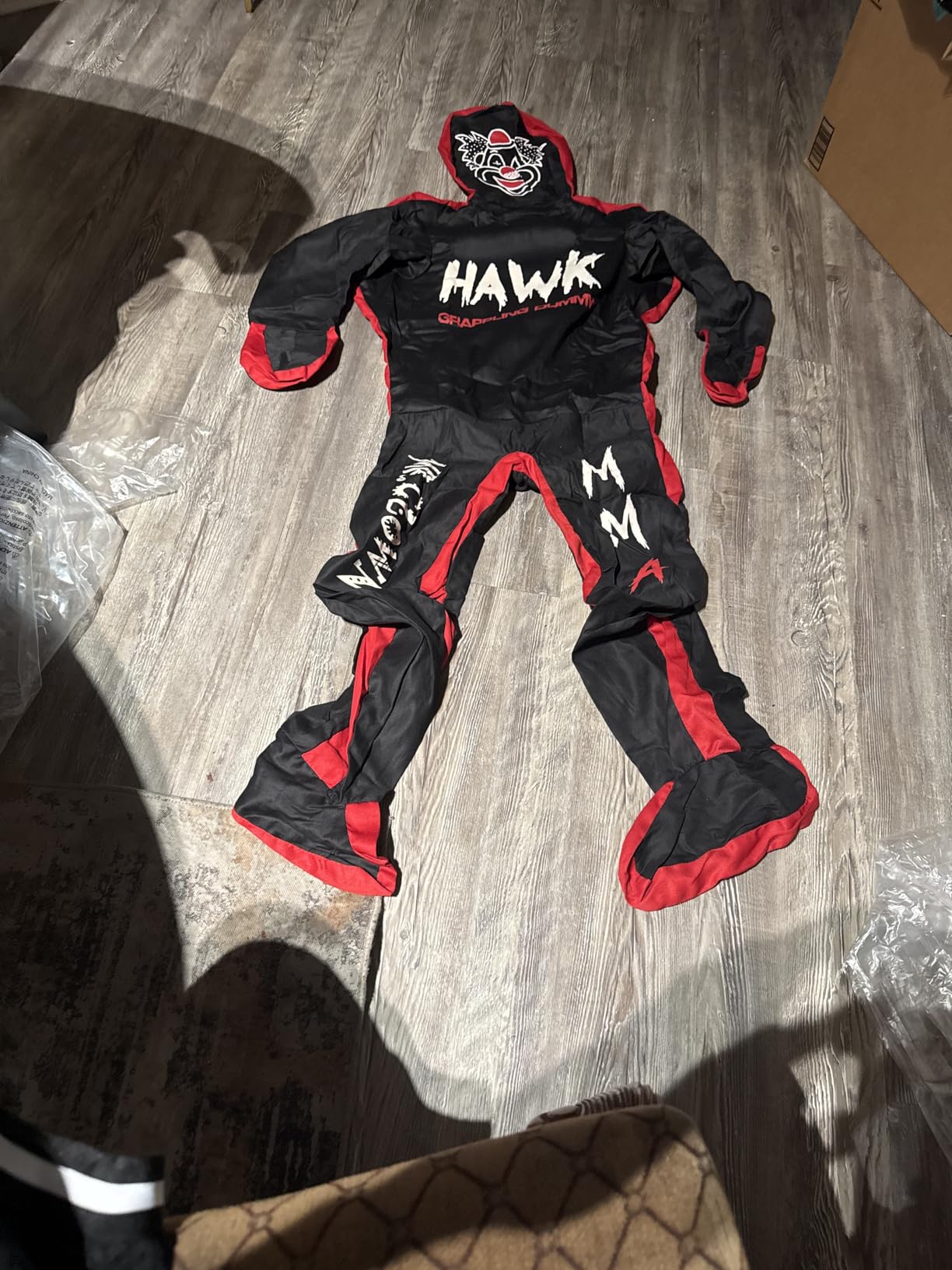 Clown Grappling Dummy for Combat Sports Mastery, Moveable and Strikeable Punching Dummy for Adults, 5 ft. Boxing Dummy for MMA Jiu-Jitsu, Judo, Karate, and Wrestling Training and Sparring customer photo 2