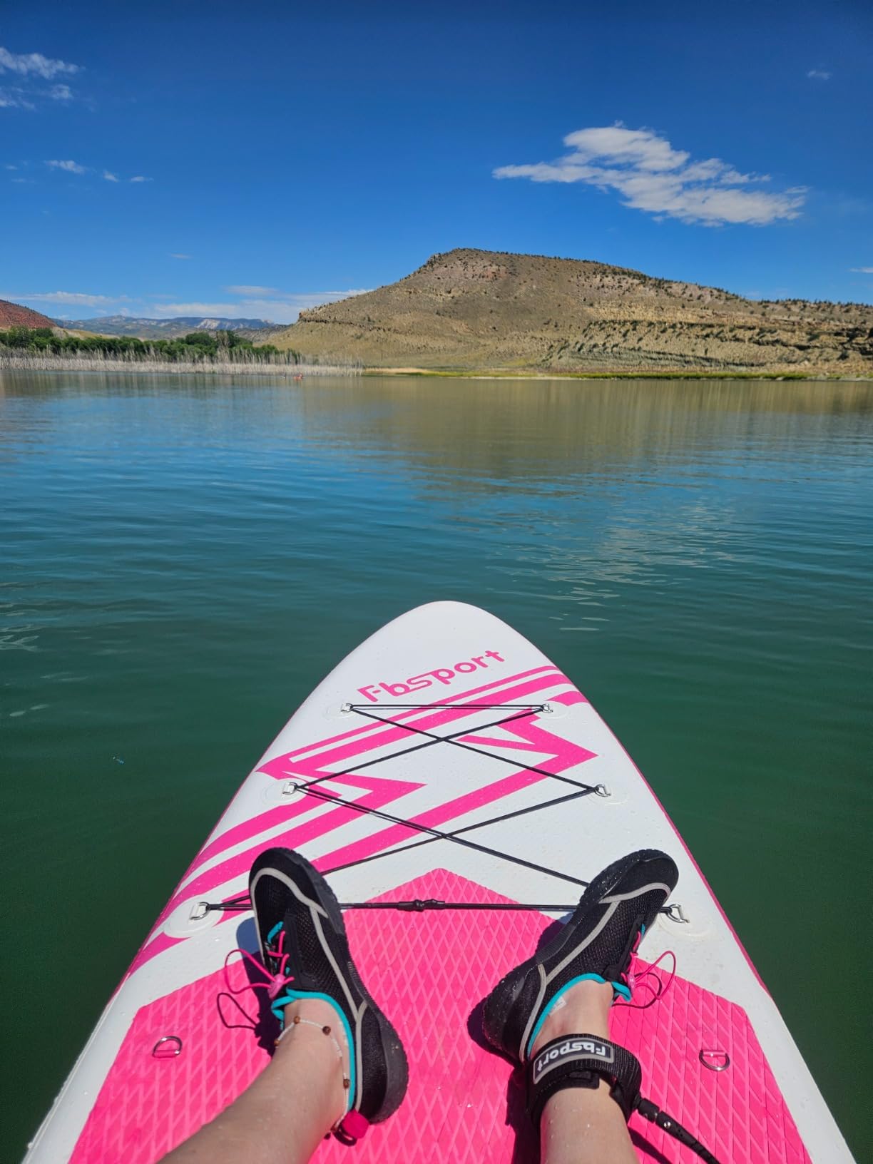 FBSPORT 11' Premium Stand Up Paddle Board, Yoga Board with SUP Accessories & Carry Bag | Wide Stance, Surf Control, Non-Slip Deck, Leash, Paddle and Pump for Youth & Adult customer photo 1