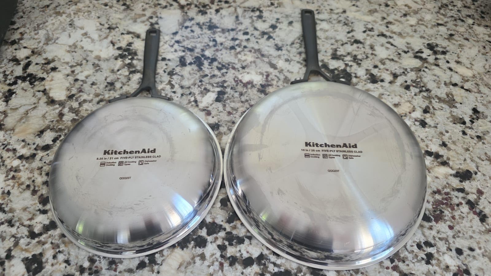 KitchenAid 5-Ply Clad Stainless Steel Induction Wok, 15-Inch | Master stir fries, chinese wok for high-heat cooking, dishwasher safe, oven safe, polished stainless steel customer photo 1