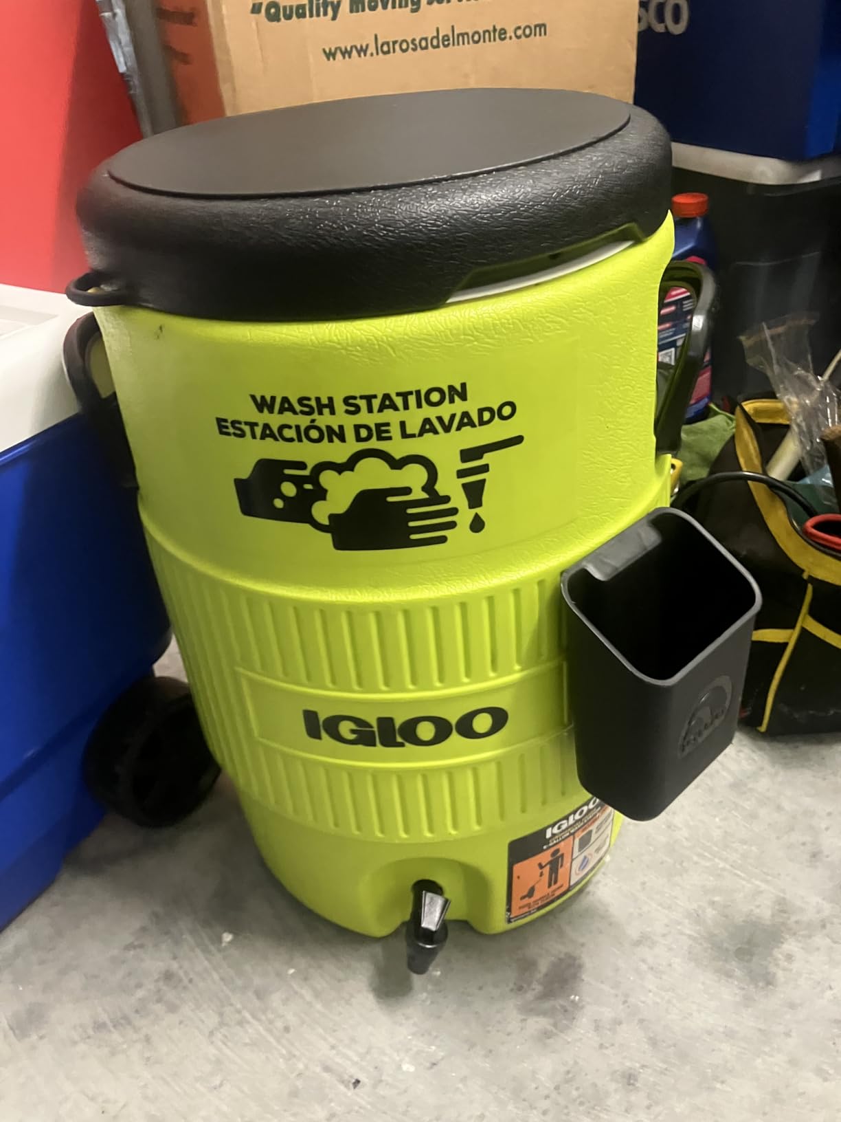 Igloo Sports Cooler | Insulated Beverage Dispenser with Spout | Portable Handwashing Station customer photo 1