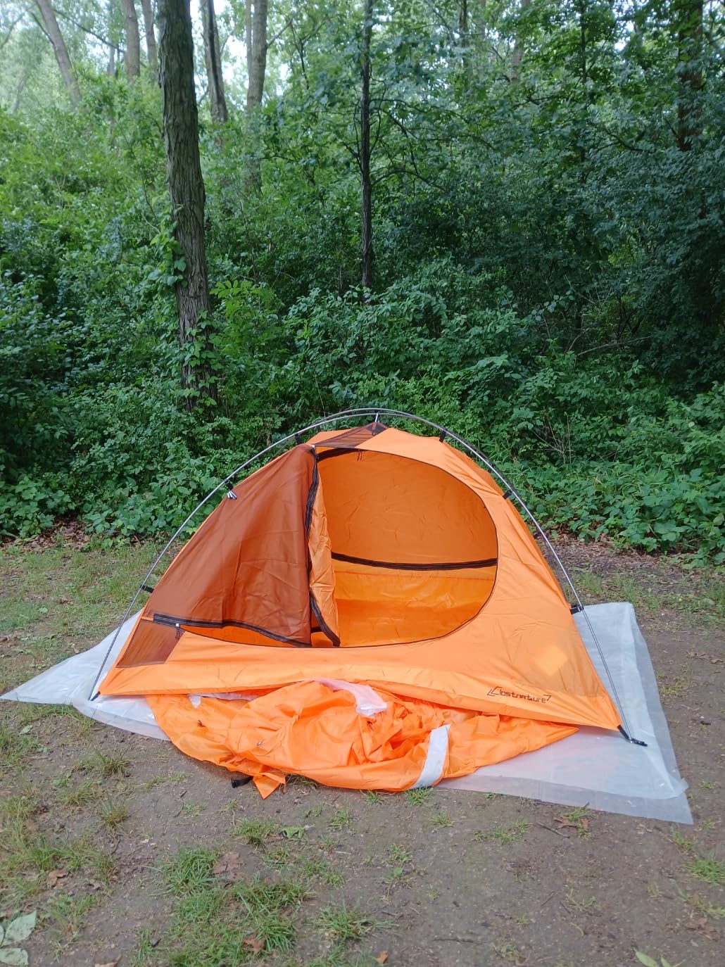 Clostnature 4 Season Backpacking Tent - 1/2 Person Cold Weather Winter Tent | Snow Tent, Aluminum Pole, PU 5000, Easy Setup Tent, Lightweight, Waterproof, All Season Weather Tent for Outdoor, Hiking customer photo 2
