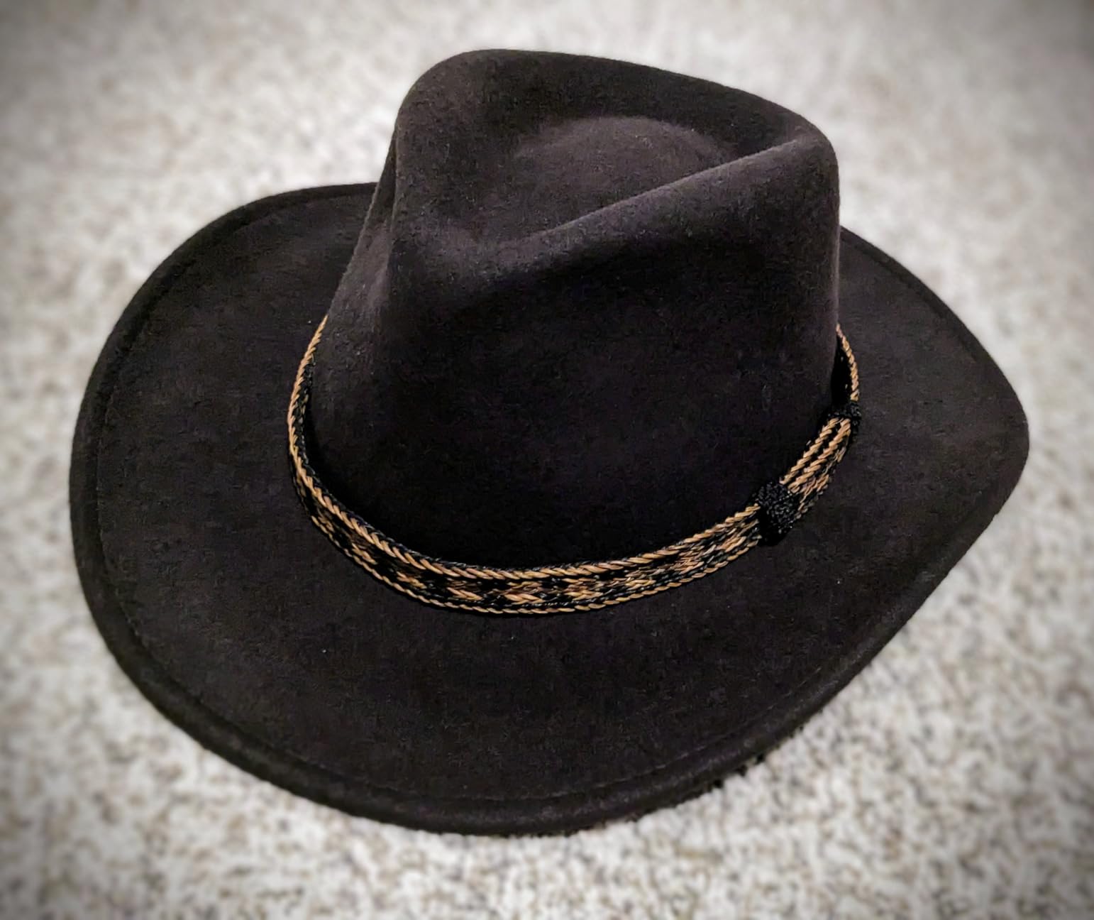 Scala Classico Men's Crushable Felt Outback Hat customer photo 2