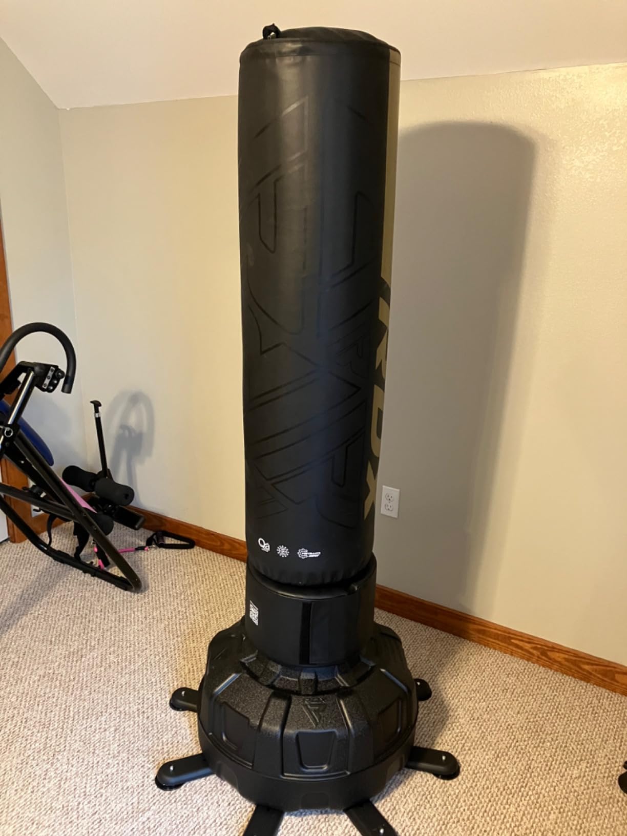 RDX XXL 330LBS Freestanding Punching Bag with Cover & Gloves - 72