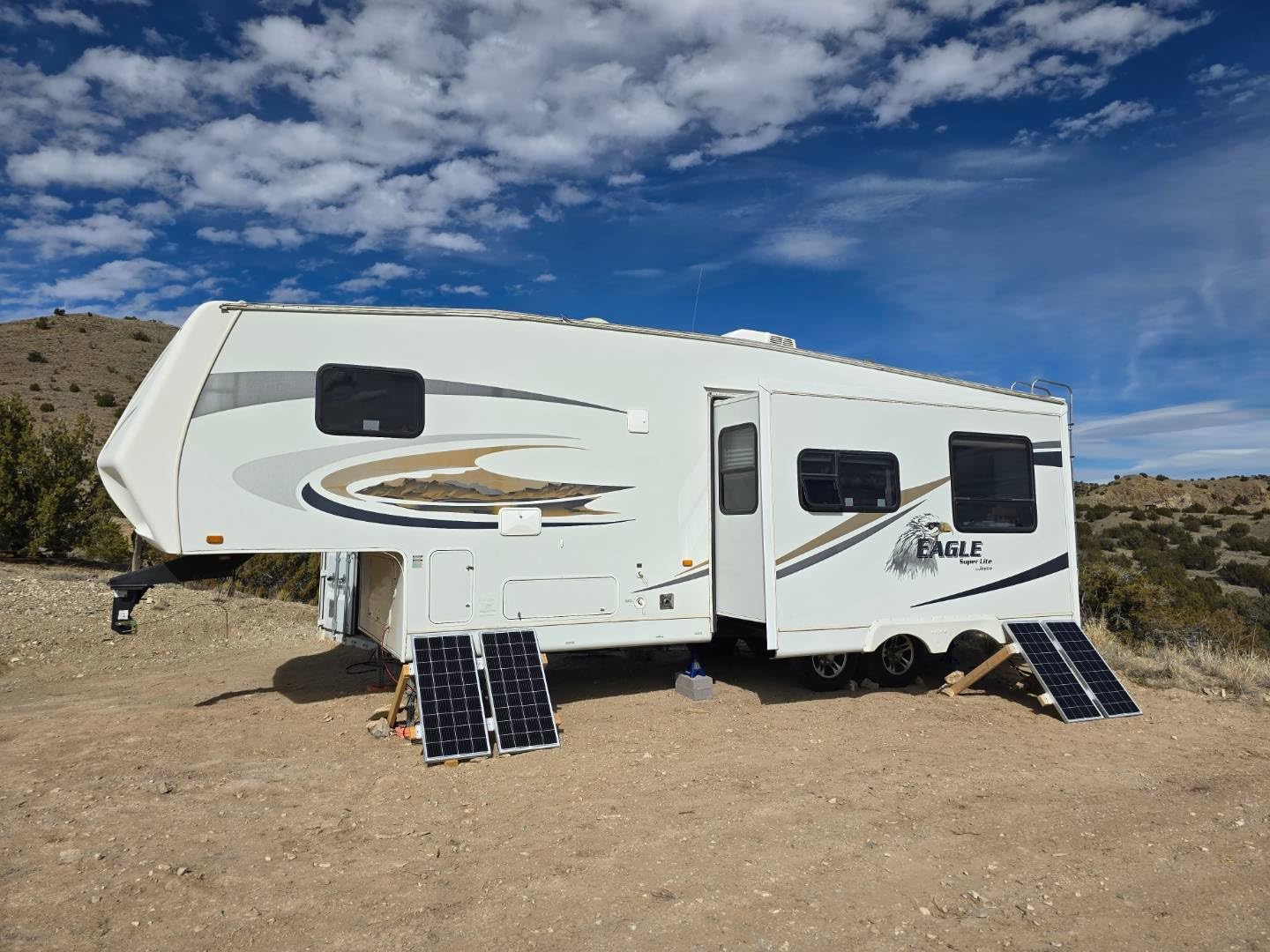 ECO-WORTHY 200 Watt 12V Complete Solar Panel Starter Kit for RV Off Grid with Battery and Inverter customer photo 1