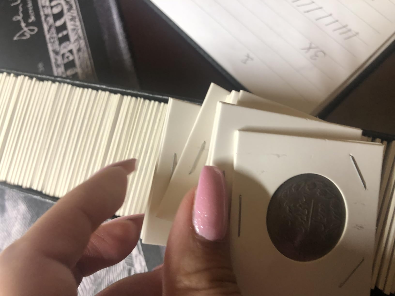 Boen Coin Flips 10 Assorted Sizes 1000Pcs Coin Holders for Colletors The Coin Collection Supplies Include A Mini Stapler The Coin Cardboard Coin Flips for Coin Collection (10 Assorted Size 1000pcs) customer photo 1
