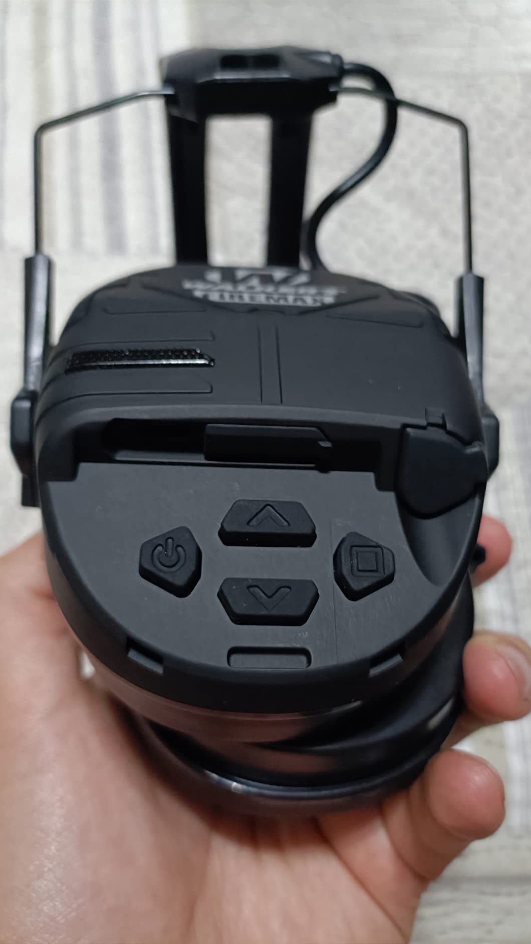 Walker's Rechargeable Lightweight FireMax Electronic Slim Low Profile Hearing Protection Earmuffs with Bluetooth customer photo 1