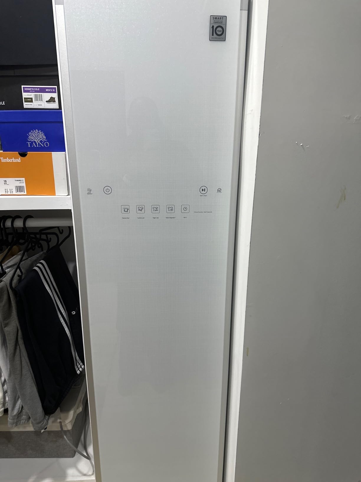 LG Styler Steam Closet with TrueSteam Technology & Moving Hangers (S3MFBN) customer photo 1