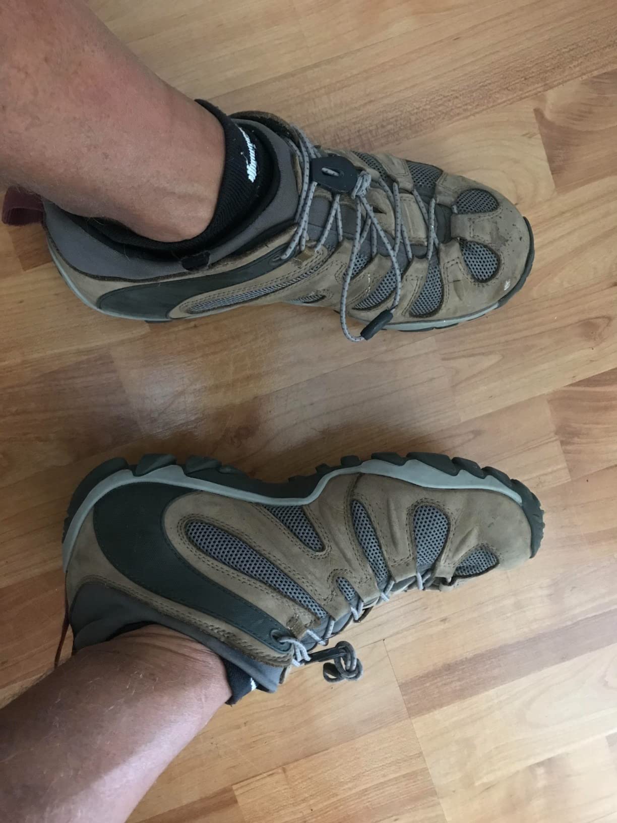 Merrell Men's Chameleon 8 Stretch Tactical Work Shoes, Waterproof Nubuck & Mesh Upper Ultra-Lightweight Hiking Combat Boots customer photo 2