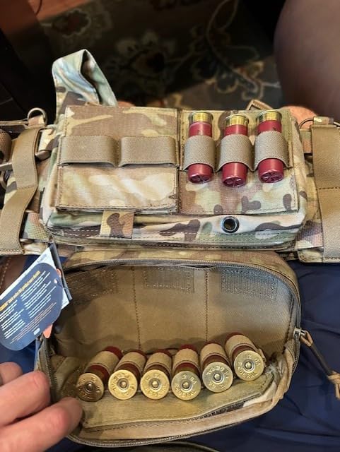 KRYDEX Micro Chest Rig with 5.56/7.62 Magazine Holder, Wing Pouches, Dangler Pouch, Fat Strap Shoulder Harness Set customer photo 2