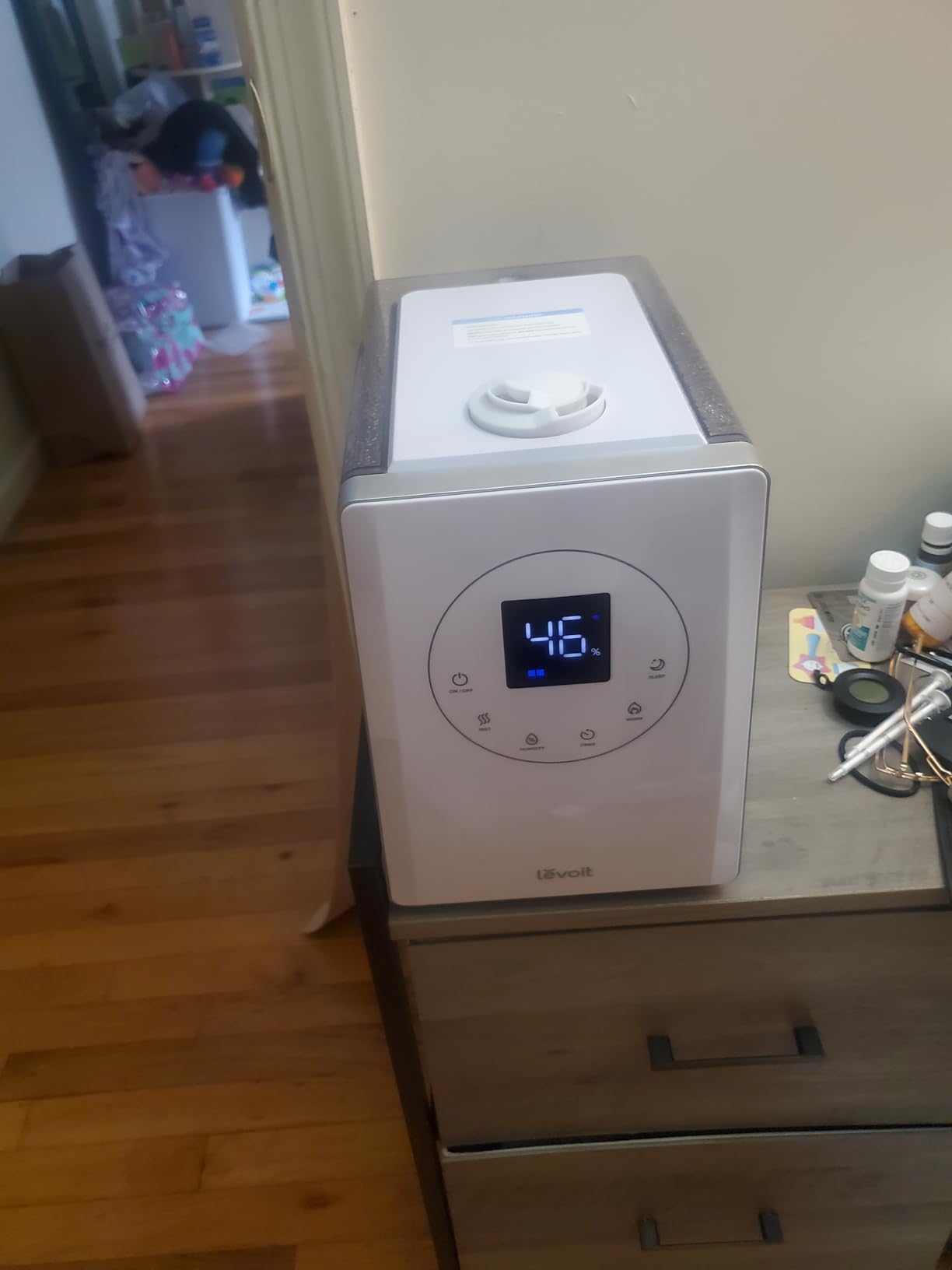 Levoit LV600S Smart Warm&Cool Mist Humidifiers for Home Bedroom Large Room | 6L 753ft Coverage, Quickly & Evenly Humidify Whole House, Easy Top Fill, Smart Sensor, App & Voice Control, Quiet Sleep Mode customer photo 1