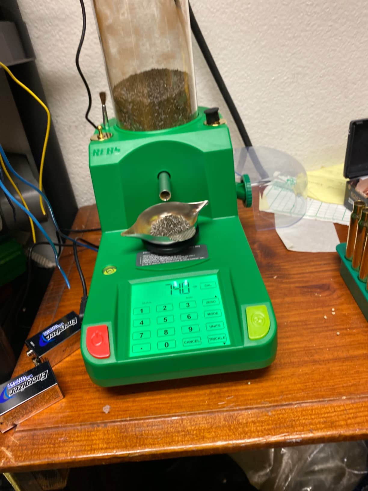 RCBS ChargeMaster Link Powder Dispenser - Bluetooth - 2000 Grain Capacity - 0.1 Grain Accuracy - Green customer photo 1