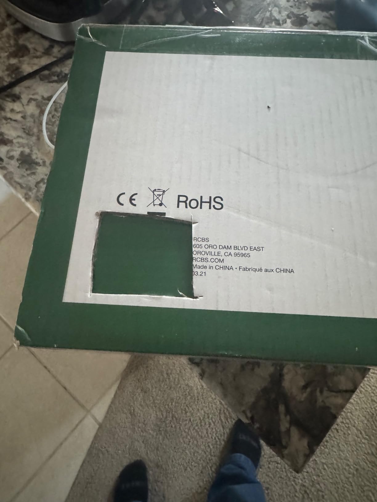 RCBS ChargeMaster Link Powder Dispenser - Bluetooth - 2000 Grain Capacity - 0.1 Grain Accuracy - Green customer photo 2