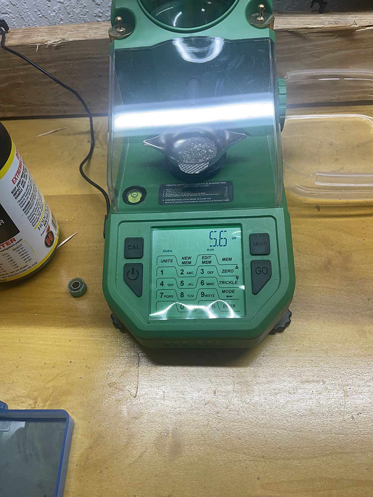 RCBS ChargeMaster Supreme Electronic Powder Dispenser - Bluetooth - Green customer photo 2