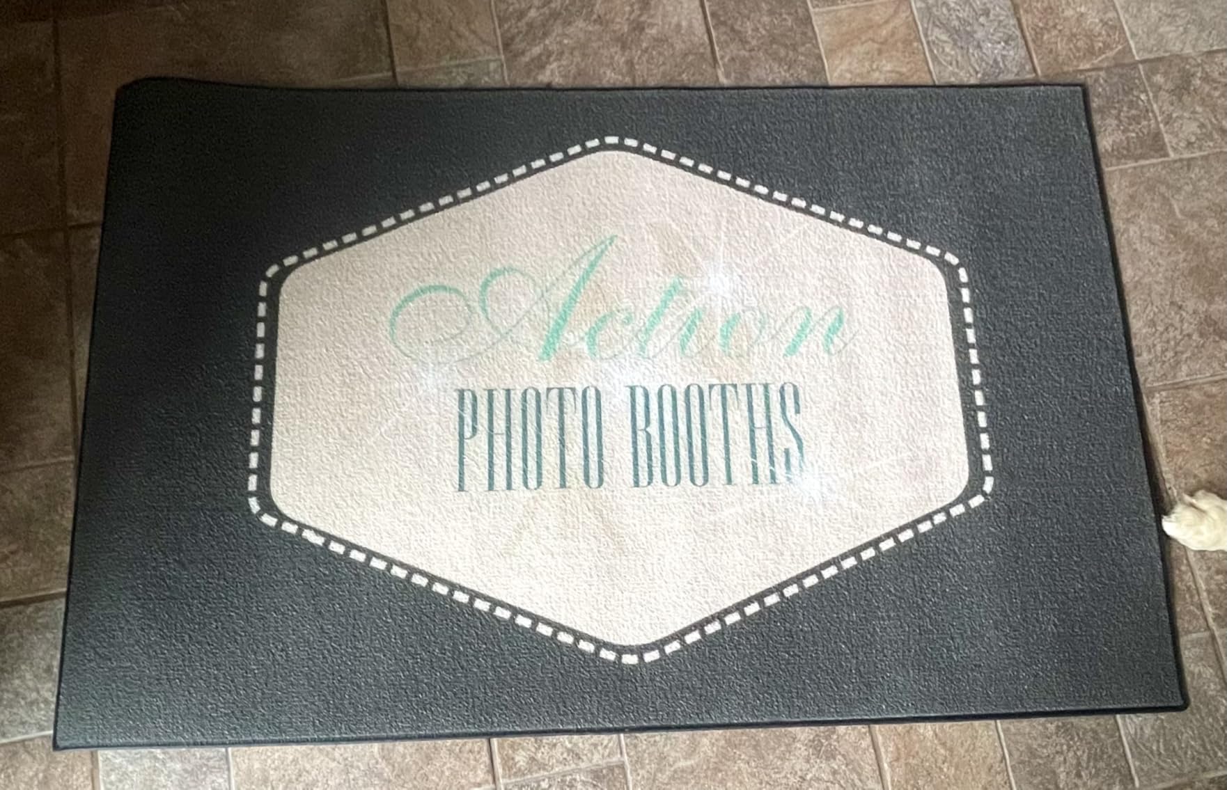 VictoryStore Custom Logo Doormat - 35x60 Inches, Full Color Print, Large Commercial Size customer photo 1